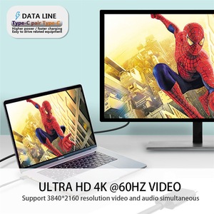 Chất lượng cao <span class=keywords><strong>USB</strong></span> Loại C Cáp mở rộng Nam Nữ USB3.1 Gen2 cáp mở rộng 10gbps pd100w 4K HD truyền dữ liệu cáp - Product Image 6