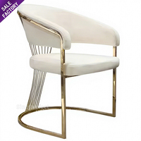 Chaise de mariage et de banquet personnalisée en gros, avec structure en acier inoxydable doré, pour la vente en gros