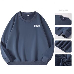 เสื้อฮู้ดดี้ผู้ชายคุณภาพสูง 360 กรัม พิมพ์โลโก้ได้ตามสั่ง ไซส์ใหญ่พิเศษ คอกลม ขายส่ง เสื้อสเวตเชิ้ตไซส์พลัส - Product Image 3