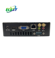 Mini PC Industrial de Doble Núcleo ELSKY NANO4F/NANO5F Intel 4ª Gen Haswell-U DDR3 8GB SSD Nuevo GDDR3 4K/VGA RJ45 LAN Windows/Linux