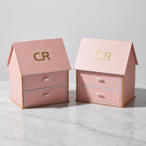 Custom House-Shaped Rigid Box Packaging - Luxury Irregular Magnetic Box Packaging for High-end Jewelry and Boutique Gift Boxes