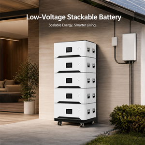 Sistema Modular Apilable de Almacenamiento de Energía Doméstica, Batería Solar Expandible de 51.2V para el Hogar, 15-60kWh - Product Image 1