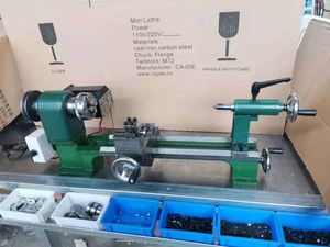 Mini Torno de Precisión de Sobremesa, Torno Manual de Velocidad Variable, Máquina Horizontal para Metal, con Certificación CE - Product Image 5