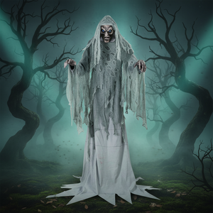 Decoración de Halloween para Casa Embrujada, Bar o Sala de <span class=keywords><strong>Escape</strong></span>, Gran Fantasma Oscilante con Inducción Eléctrica - Product Image 2