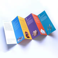 Impresión de Folletos, Catálogos y Volantes Personalizados de Alta Calidad a Bajo Precio, Papel Cartón, Estampado en Dorado, Papel Mate