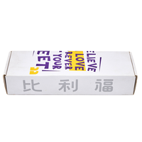 Boîte postale portable réutilisable et écologique en carton ondulé recyclé avec gaufrage personnalisé et revêtement UV pour aliments pour animaux de compagnie, fabriquée par un fabricant OEM