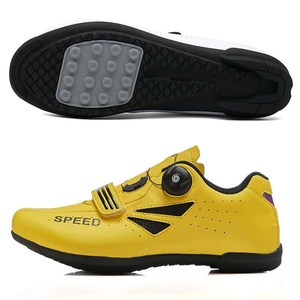 Nouvelles chaussures de cyclisme sans blocage pour hommes et femmes, semelle rigide, décontractées, pour le vélo de route et le VTT printemps-été - Product Image 5