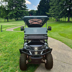 Voiturette de golf électrique 6 places pour la chasse sur route, avec batterie au lithium, pour terrains non publics - Product Image 2