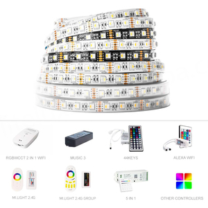 Bandes lumineuses RGBW 4 en 1, Wifi sans fil, contrôlées par smartphone, bande lumineuse LED 5050 - Product Image 3