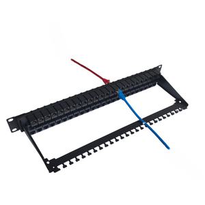 CAT6A diretta in fabbrica a 48 porte da 19 pollici femmina a femmina modulo RJ45 in linea Patch pannello Telecom - Product Image 6