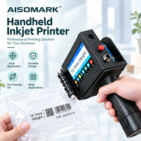 Imprimante jet d'encre portable Aisomark de 1/2 pouce avec cartouche d'encre, imprimante jet d'encre portable professionnelle légère de 12,7 mm