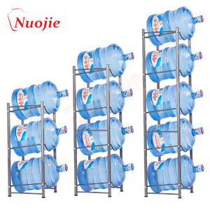 Nước Cooler Jug Giá 5 gallon nước Giữ chai lưu trữ Kệ 3 Tier Heavy Duty Stackable Tủ nước Dispenser Organizer F - Product Image 1