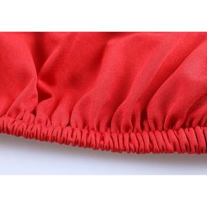 Housse de <span class=keywords><strong>voiture</strong></span> en velours extensible personnalisée pour Chevy Corvette C5 C6 C7 C8, protection UV intérieure, coupe-vent, anti-poussière, anti-rayures, rouge - Product Image 4