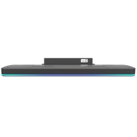Écran vertical LCD 43 pouces incurvé en S R1500, moniteur tactile pour jeux de compétences avec barre lumineuse, écran tactile 400 nits 4k