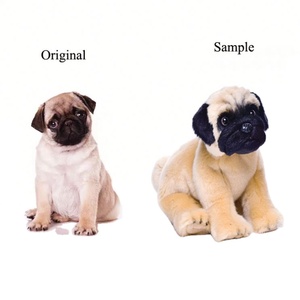 CustomPlushMaker : Fabricant de Peluches Personnalisées Pas Chères – Créez Votre Propre Animal de Compagnie en Peluche Doux et Moelleux (Chien, Animal, Jouet Pug) - Product Image 1