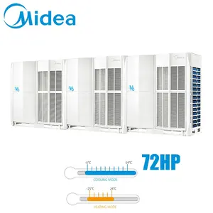 Midea VRF Mewah Perlengkapan Pendingin Udara, Acondicionado 72HP 202kw Sistem Hvac Industri Btu Airconditioner untuk Kondisi Udara