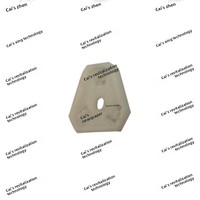 Prise à trois broches standard nationale 10A, modèle 2, couleur beige, écologique, avec support de prise à encastrer et plaque de contact à broches