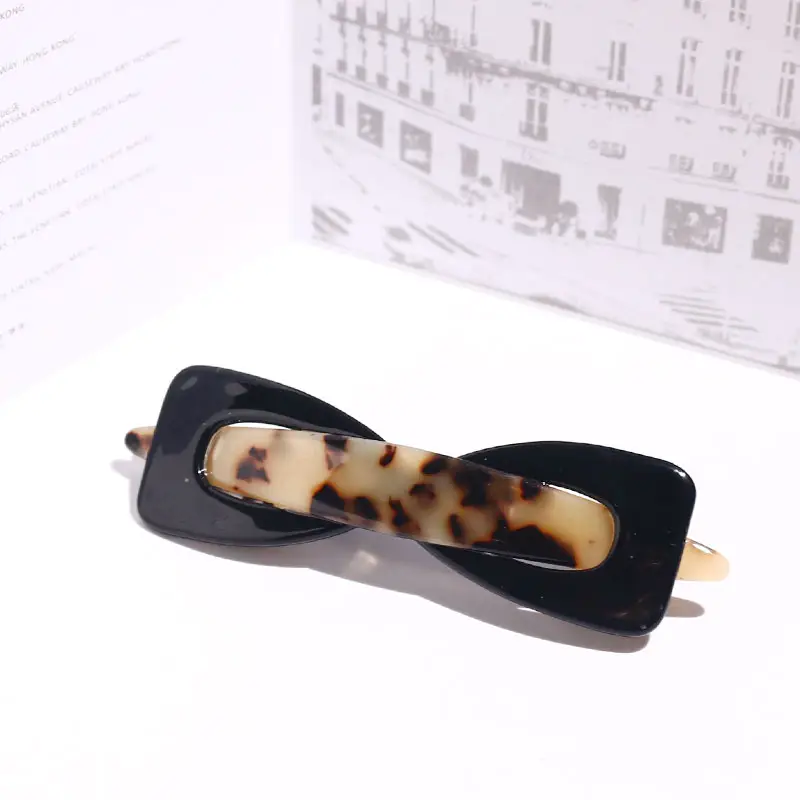 Barrettes françaises multifonctions pour cheveux, pinces à cheveux épaisses pour femmes, fournitures pour la fabrication de Barrettes uniques en acétate