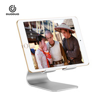 Support pliable pour téléphone et tablette en alliage d'aluminium durable, support de bureau réglable pour le bureau, la maison, regarder des films