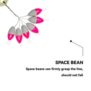 Vente en gros de bouées Bobber Stops Foam Plastic et EPS Flotteurs pour la pêche en ligne Space Beans - Product Image 2