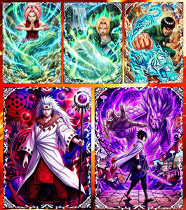Cartes <span class=keywords><strong>de</strong></span> jeu <span class=keywords><strong>de</strong></span> personnage d'anime <span class=keywords><strong>Naruto</strong></span> <span class=keywords><strong>de</strong></span> Star River Studio, cartes d'art en papier coloré, jouet <span class=keywords><strong>de</strong></span> cartes à collectionner <span class=keywords><strong>de</strong></span> personnages <span class=keywords><strong>de</strong></span> combat - Product Image 5