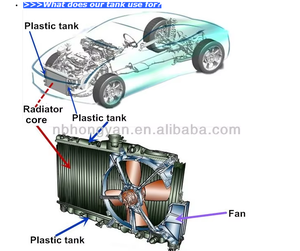 Запасные части для радиатора двигателя, пластиковые баки <span class=keywords><strong>Pa66</strong></span> <span class=keywords><strong>Gf30</strong></span>, пластиковые баки производителя для ISUZU. Поставщик автозапчастей в Нинбо - Product Image 3