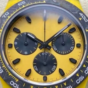 Customized high-quality carbon fiber square hollow luxury watch, equipped with sapphire crystal surface and nylon strap - Product Image 1