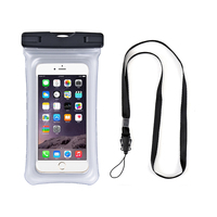 Sac étanche universel en PVC pour téléphone portable de 5,8 pouces pour smartphone, idéal pour la natation en extérieur