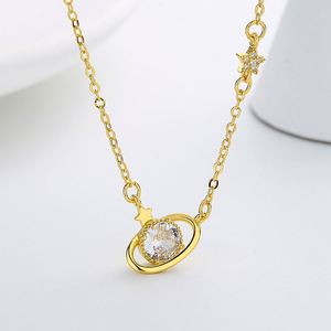Bulk <b>Chain</b> Necklace <b>Cross</b> Border Multi Strict Quality Control Wholesalers Real Gold Plating Heavy Duty Weight Gift for Her - Product Image 2