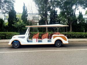 Chariot de golf électrique classique rétro bleu Gran Torino de haute qualité Chariot de golf électrique haut de gamme - Product Image 4