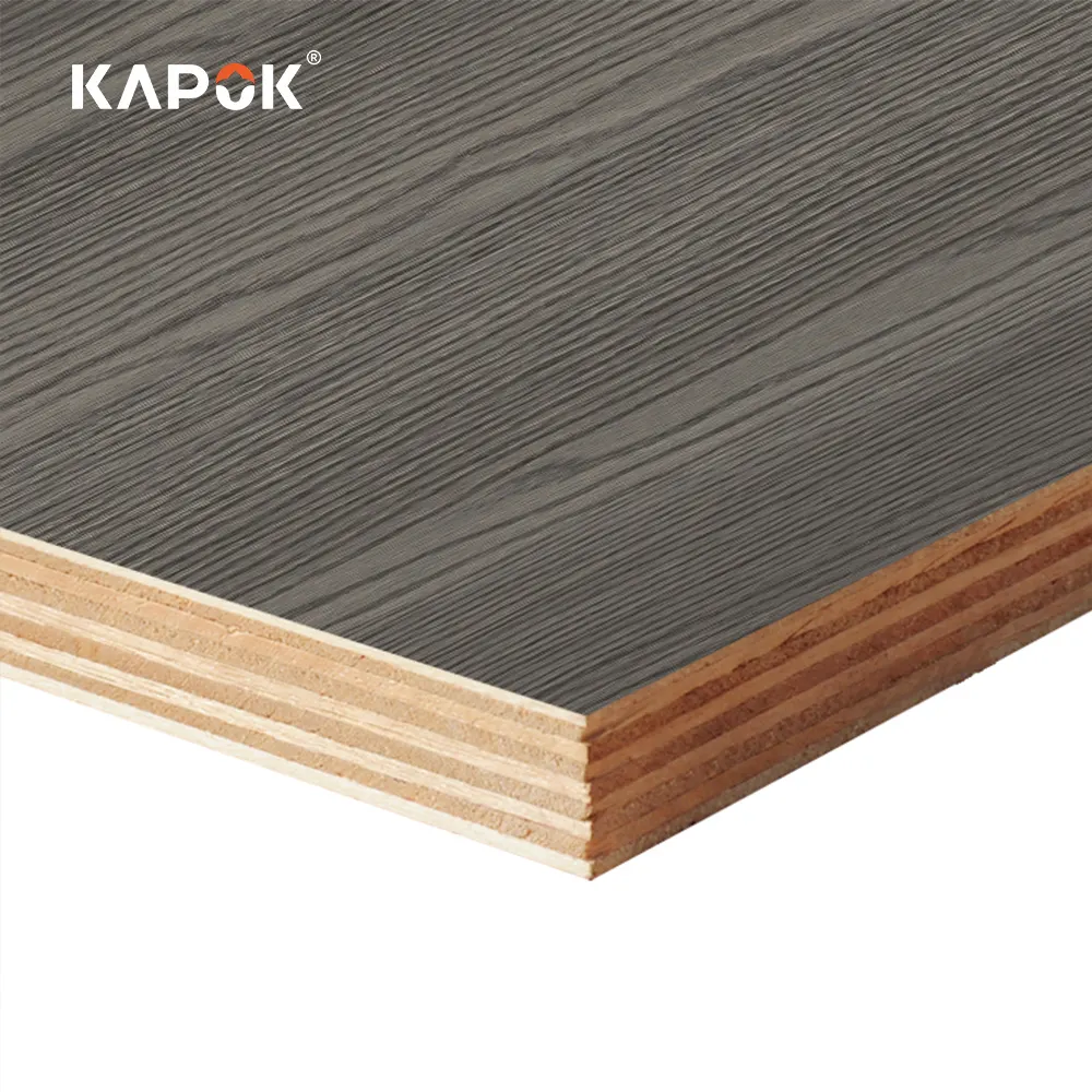 Kapok plywood 18mm melamine sheet Panel kitchen cabinets plywoods