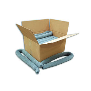 Calcetines absorbentes Carvel 7,6x122cm para líquidos industriales (15 uds) - Product Image 1