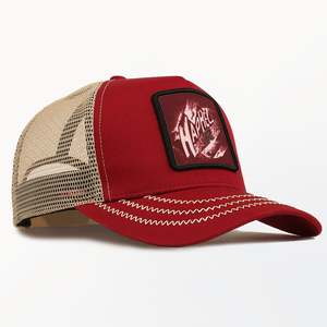 2024 Tùy Chỉnh Của Riêng Bạn Logo Mens Lưới Gorras Thêu Vá Logo 5 Bảng Điều Chỉnh Động Vật Mũ Bóng Chày <span class=keywords><strong>Trucker</strong></span> <span class=keywords><strong>Hat</strong></span> Cap - Product Image 4