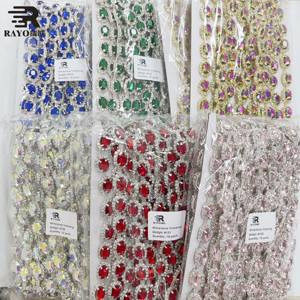 Recorte de borla de cristal con flecos de diamantes de imitación para <span class=keywords><strong>collar</strong></span> de fiesta de boda DIY bolsa accesorios de ropa jarrón decoraciones - Product Image 4