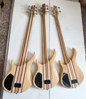 Guitare basse électrique 4 cordes, 5 cordes, 6 cordes, guitare basse électrique de haute qualité avec manche traversant le corps, micros actifs