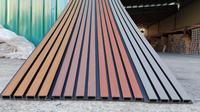 Panel de Pared Exterior Moderno de WPC Impermeable, Resistente a la Humedad, Antiestático, Insonorizante, con 5 Años de Garantía para Uso Doméstico y Comercial