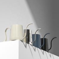 Nouvelle bouilloire à col de cygne NIBU en acier inoxydable de 250 ml pour café filtre à usage domestique, design innovant, Guangdong