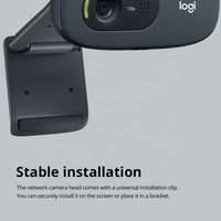 C270 Mini 720p USB 2.0 Web Kamerası, Dizüstü Bilgisayar/PC Konferansları için Dahili Mikrofonlu, CMOS Sensör 3MP 30fps