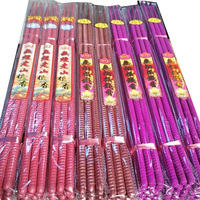 Vente en gros de bâtons de bois de santal cône parfumé de qualité supérieure 33cm d'encens chinois pour usage religieux boîte d'emballage de haute qualité