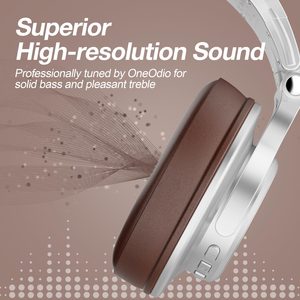 Écouteurs sans fil de qualité sonore casque mains libres Oneodio A70 casque professionnel pour DJ avec <span class=keywords><strong>et</strong></span> sans fil - Product Image 2