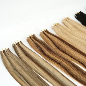 Extensiones de Cabello con Cinta Adhesiva Inyectada, Extensiones de Cabello Remy Europeas de Doble Trama, Extensiones de Cabello con Cinta Invisible - Product Image 2