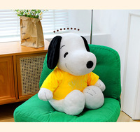 Nouvelle Peluche Snoopy avec capuche, grand format, utilisable comme coussin ou grande poupée, pour machine à griffes, cadeau, vente en gros