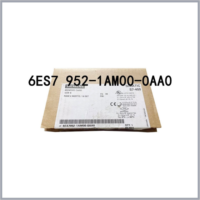 Memory Card MMC for PLC 6ES79521AM000AA0 6ES7952-1AM00-0AA0