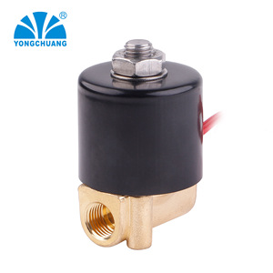 Yongchuang Solenoid Valve 2W-025-08GBN G1/4 Ac220V For Air Water Control - Product Image 2