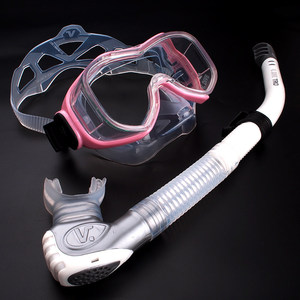 V.DIVE 301 Máscara de buceo con vista panorámica, <span class=keywords><strong>snorkel</strong></span>, set de buceo profundo y <span class=keywords><strong>snorkel</strong></span> VDIVE - Product Image 3