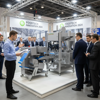 Machine à fabriquer des gyozas professionnelle et commerciale, entièrement automatique, à grande vitesse, avec commande par servomoteur, en acier inoxydable, GQ-3-ZJ