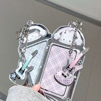 Porte-cartes INS Rock Cat Bass, porte-clés Kpop Idol, étui pour photocards, présentoir photo, protège-cartes en acrylique