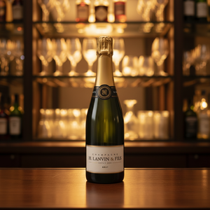 Vino Espumoso H Lanvin Fils Brut - Media Botella 37.5cl - Aperitivo Semiseco - Aperitivo para Regalo y Bodas - Product Image 1