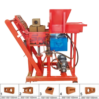 Machine à fabriquer des briques en argile à entraînement hydraulique, écoénergétique et respectueuse de l'environnement, très vendue au Nigéria