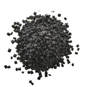 Black Nylon 6 Granules Modified PA6 <b>Plastic</b> <b>Pellets</b> for Industrial Use - Product Image 1